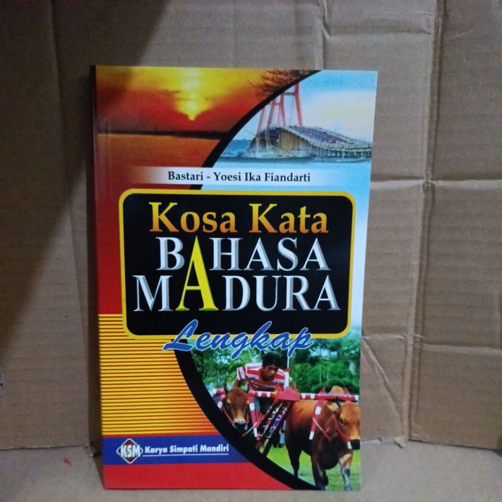 Kosa Kata Bahasa Madura Besar Lengkap CD KSM