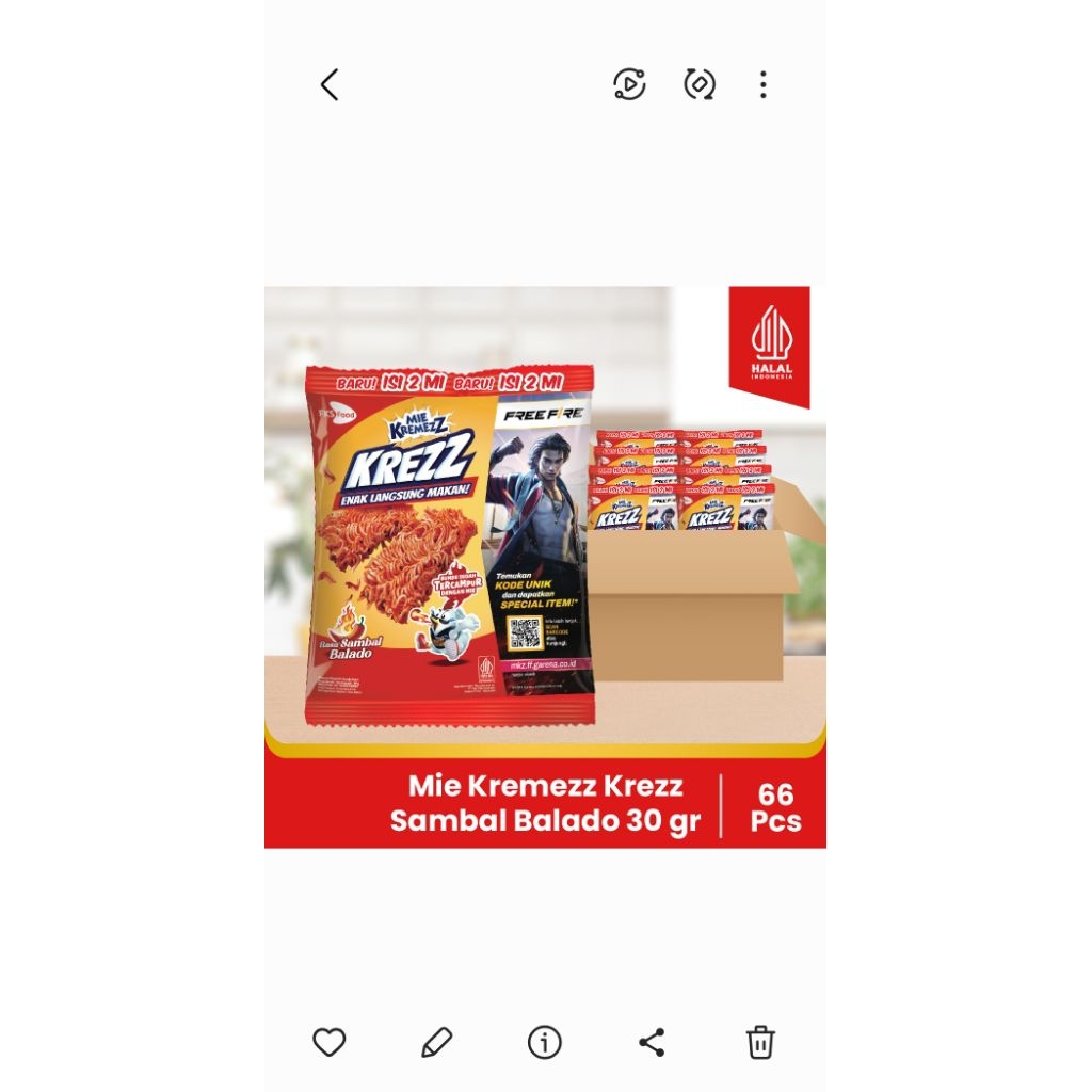 Makanan & Minuman - Makanan Ringan-Makanan Ringan Kering