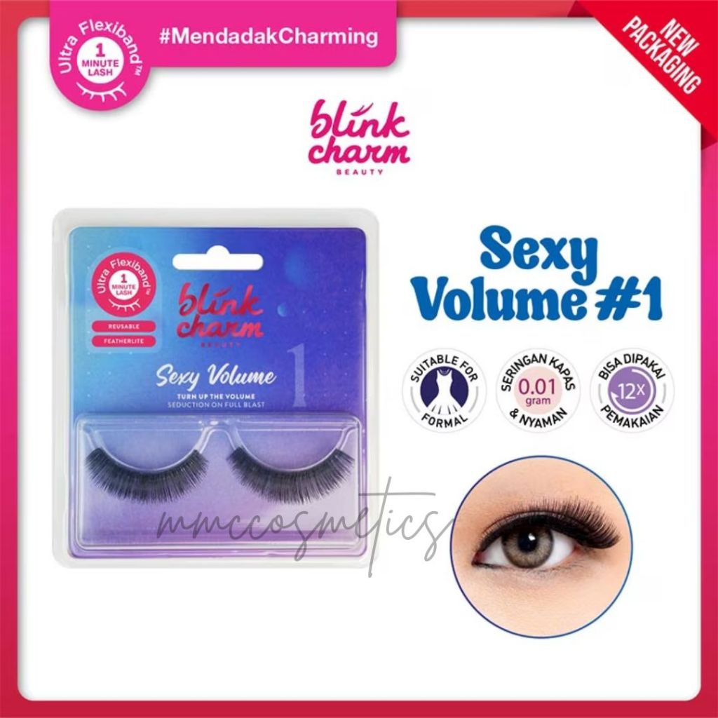 Blink Charm bulu mata / bulu mata palsu SEXY VOLUME -1