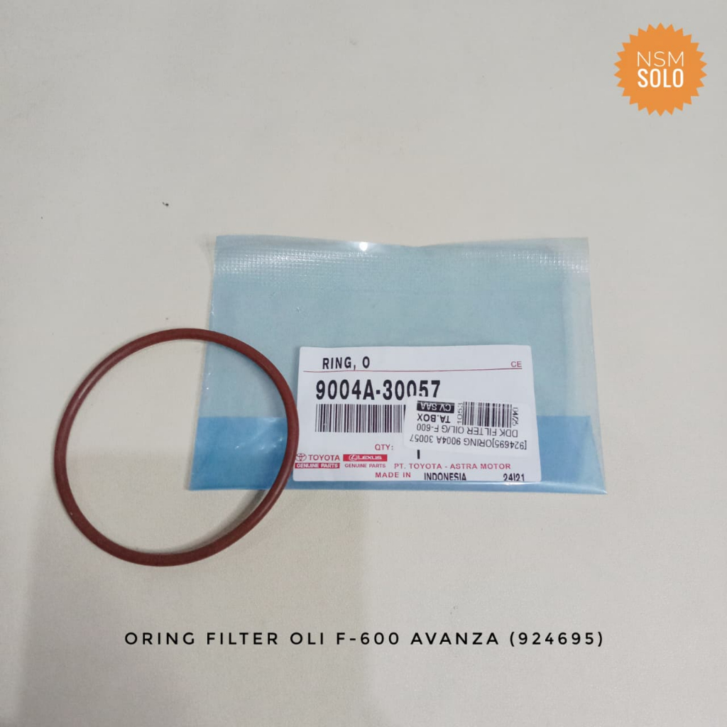 Sil / Oring Filter Oli Avanza F600 Original