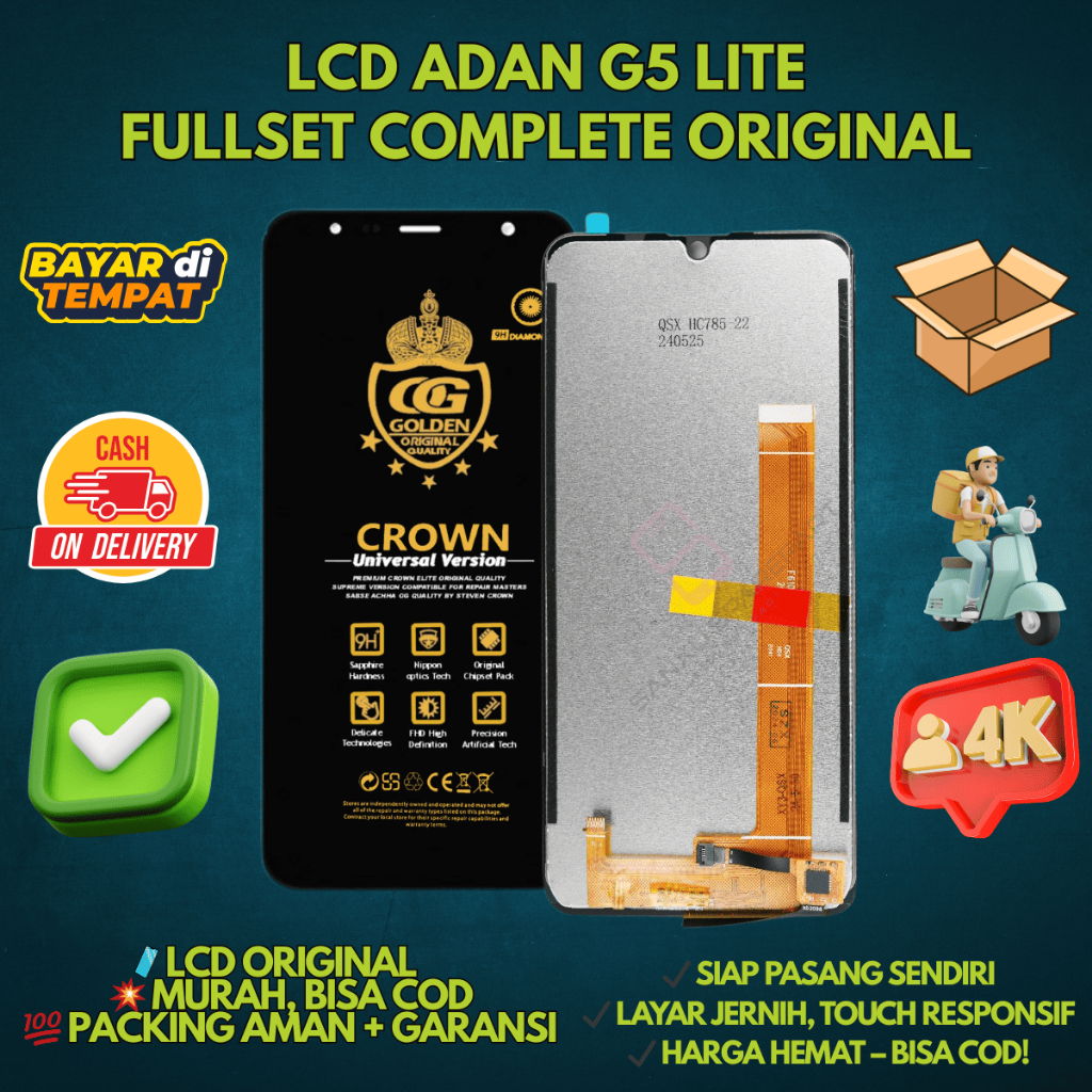 LCD ADVAN G5 LITE TOUCHSCREEN FULLSET COMPLETE ORIGINAL