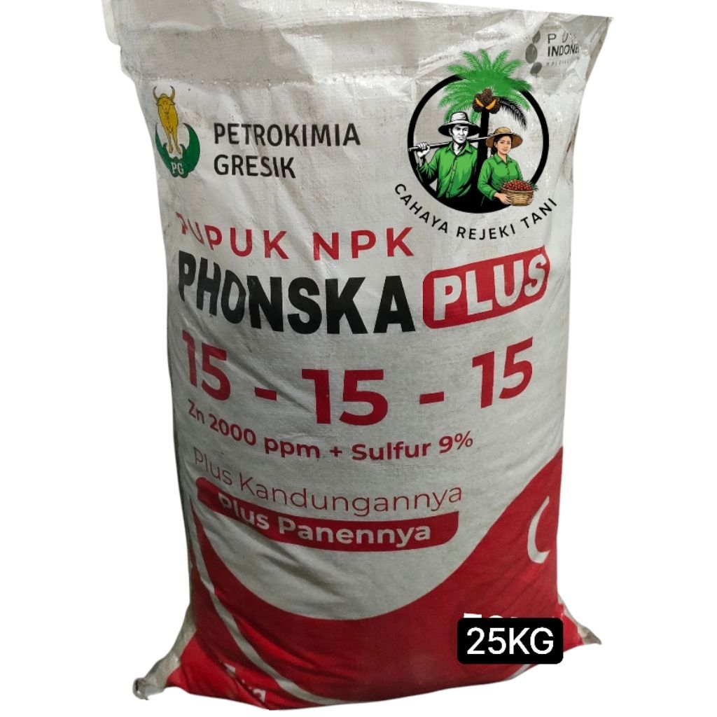 Pupuk NPK 15-15-15 PHONSKA Plus Original 25KG