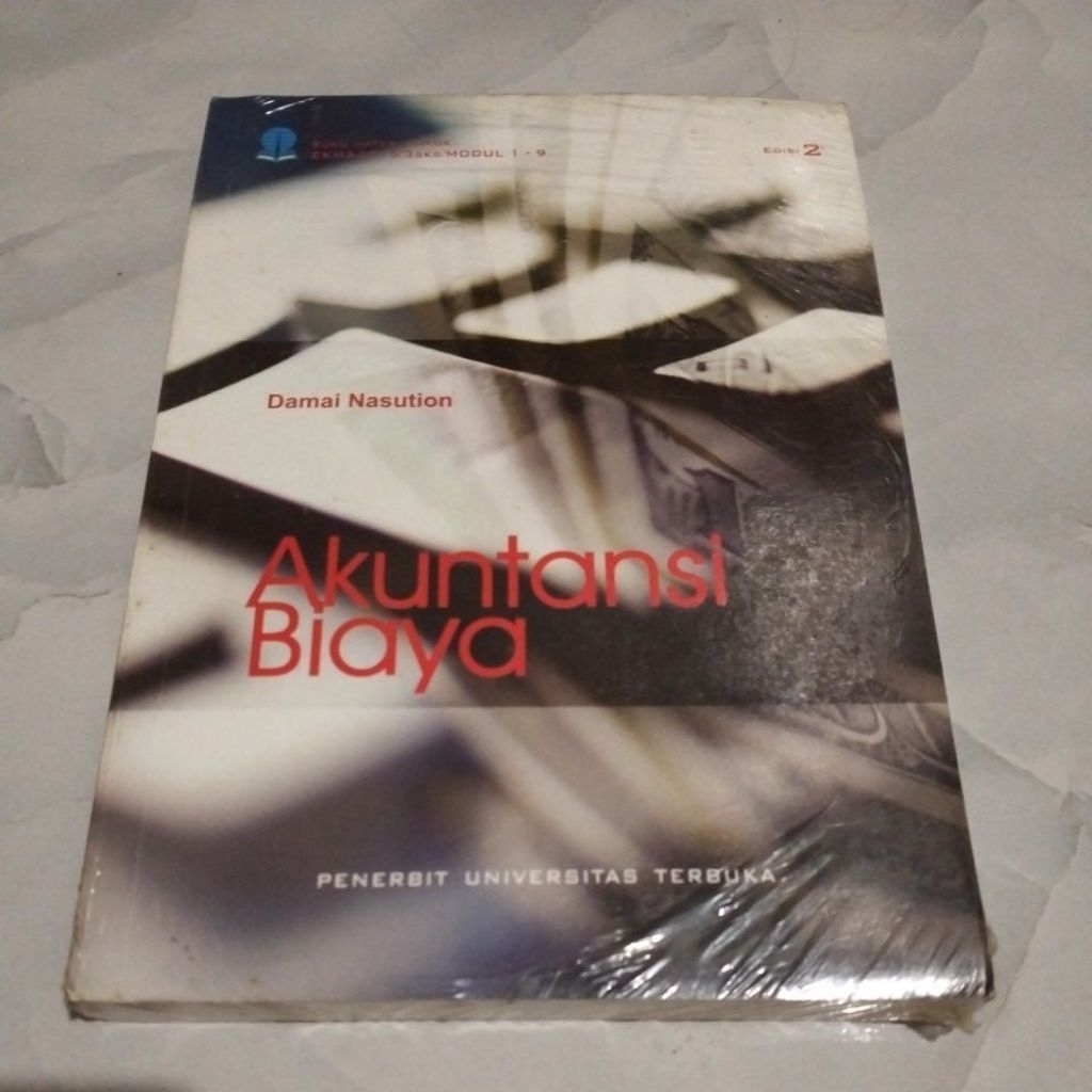 buku kuliah akuntansi biaya - universitas terbuka