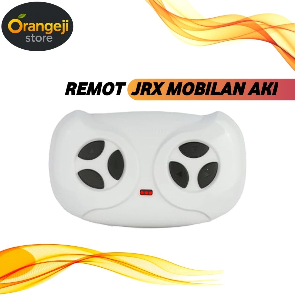 Remot jrx putih mainan mobilan aki remot