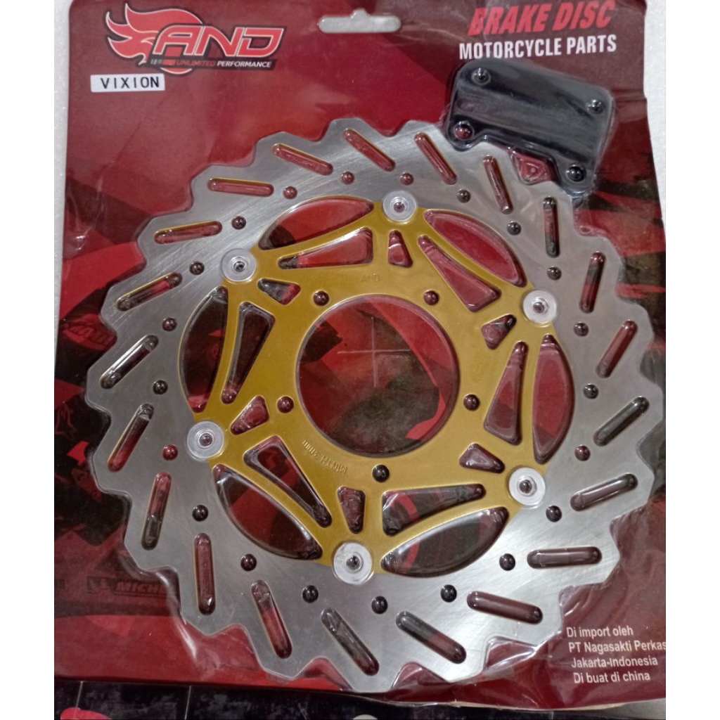 Disc Vixion 300 mm piring cakram depan piringan depan Vixion AND