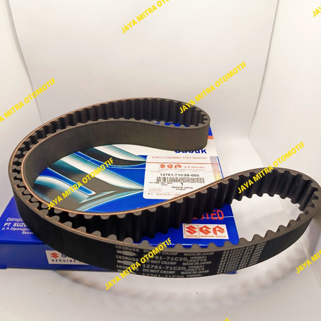 TIMING BELT TALI TIMING BELT SABUK TIMING SUZUKI APV FUTURA INJEKSI BALENO ORIGINAL