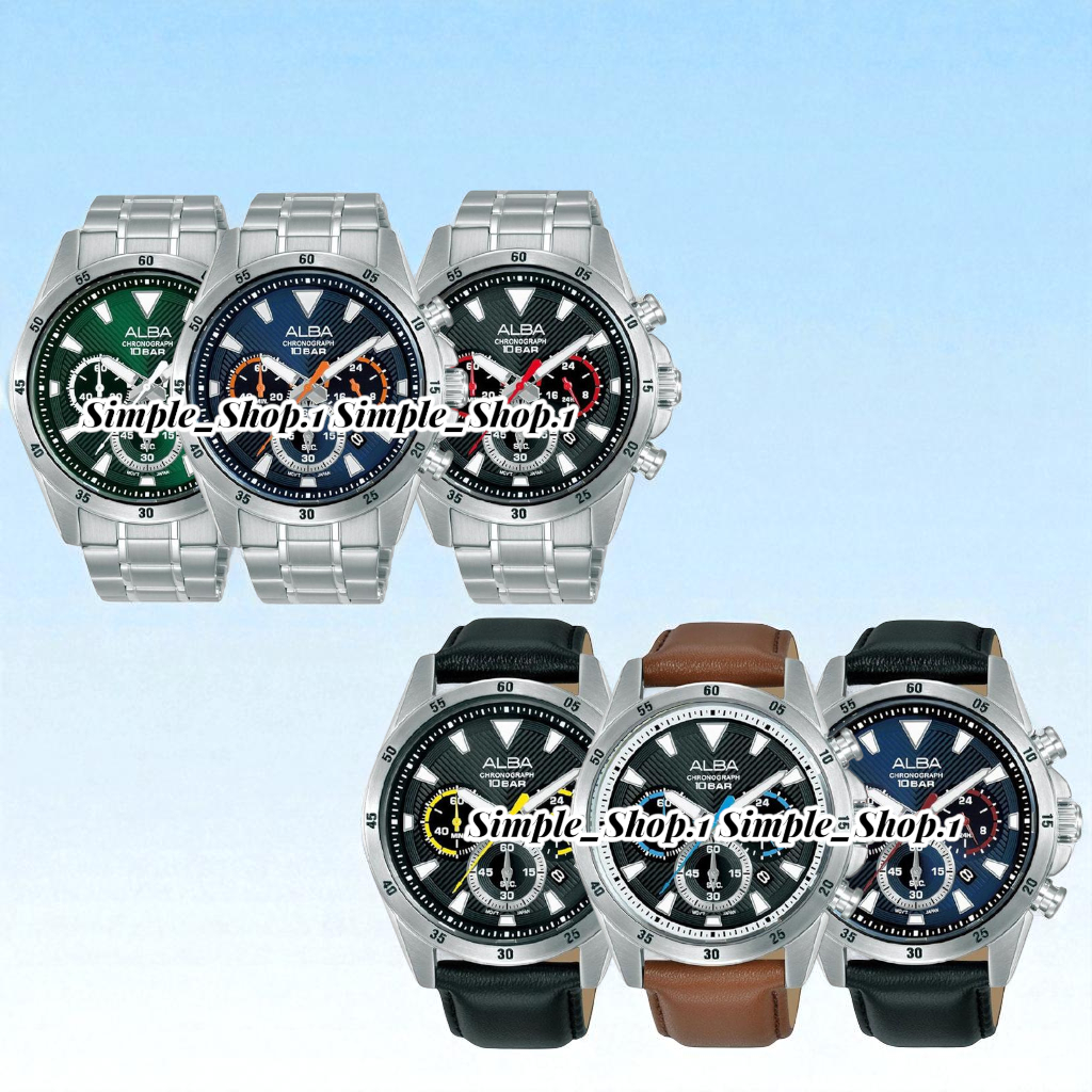 Original 100% Jam Tangan Pria Alba AT3K63 AT3K61 AT3K59 AT3K69 AT3K71 AT3K73 Active Garansi 1Tahun