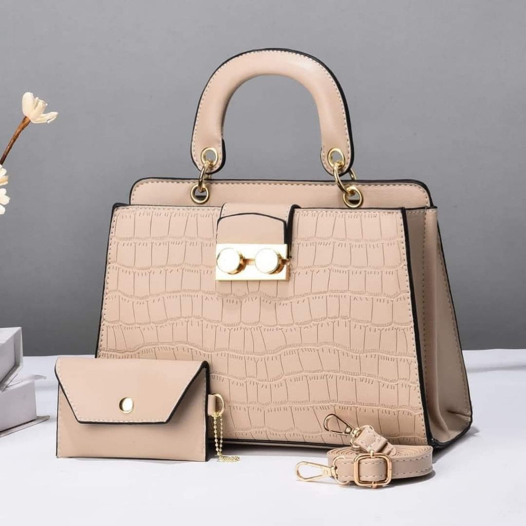 Tas Selempang Wanita Model Simpel Free Dompet