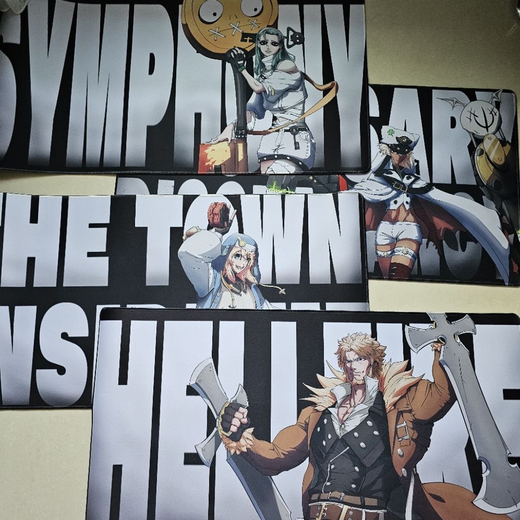 Guilty Gear Strive Mousepad Deskmat