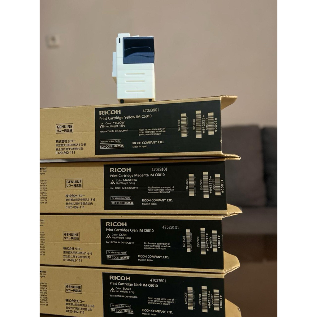 Toner Fotocopy Original Ricoh Gestetner Color IMC 6010H