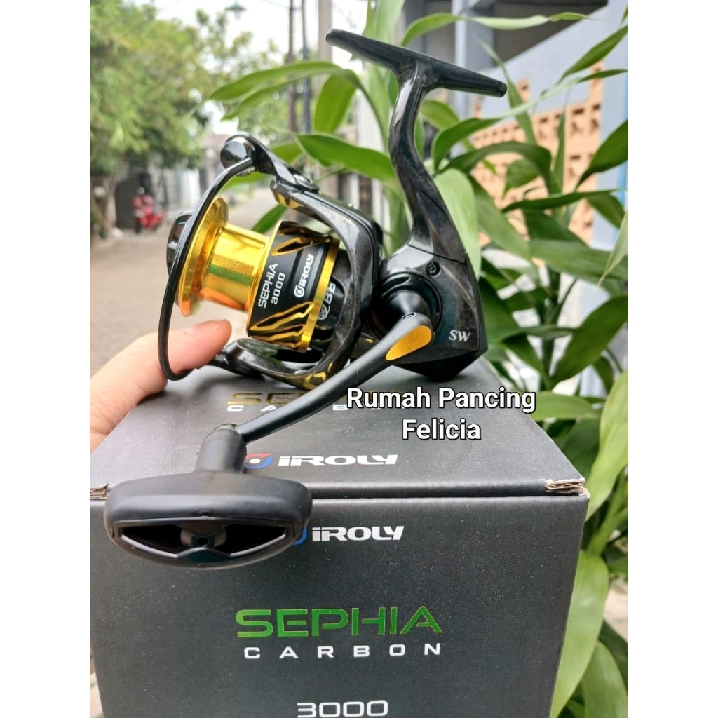 REEL PANCING IROLY SEPHIA CARBON SW 2000 3000 KATROL KEREKAN PANCING POWER HANDEL