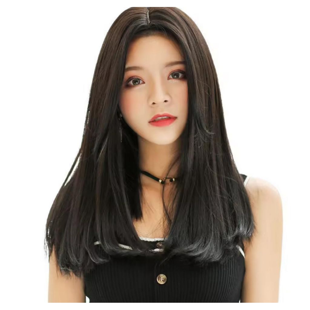 wig bob tanpa poni wig bob pendek