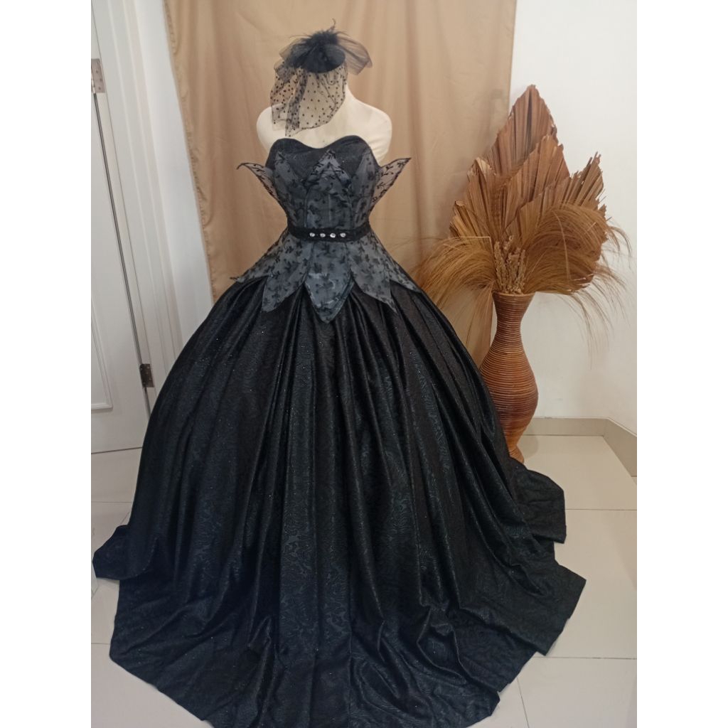 sewa gaun hitam-sewa gaun pesta-sewa gaun prewed