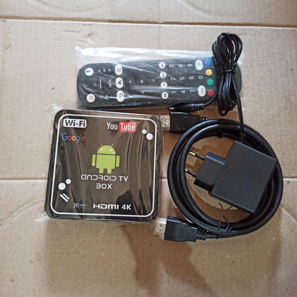 STB Android TV B860H V5 RAM 2GB /8GB Android 12 Remote Voice Full Unlock Dan Root Siap Pakai