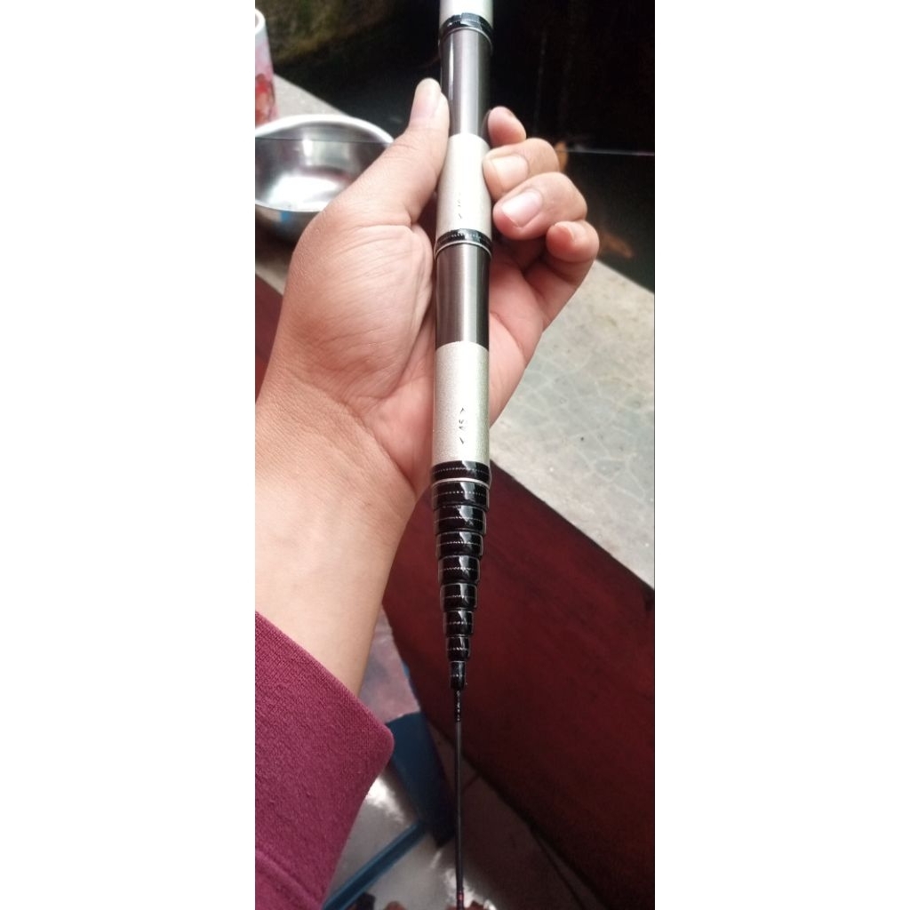 joran tegek IZUMI POWER 450cm custom kolong temanggungan