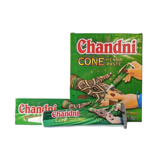 Henna Chandni Besar Natural Cone Satuan / Chandni / Henna / Pacar Kuku Halal / Kutek