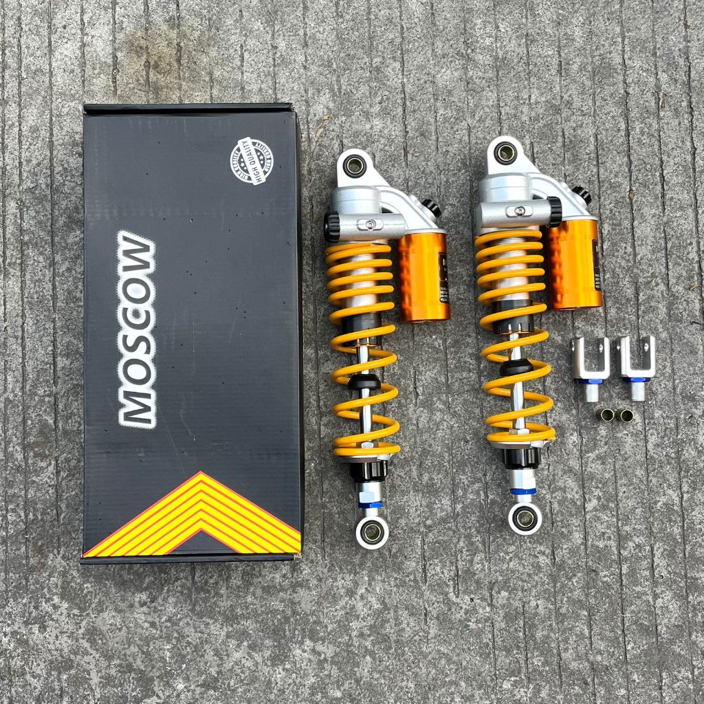 SHOCK ABSORDER 2 TABUNG ATAS FREE ANTING MATIC BEBEK UNIVERSAL JZQ-46 SUPRA BLADE REVO JUPITER SMASH