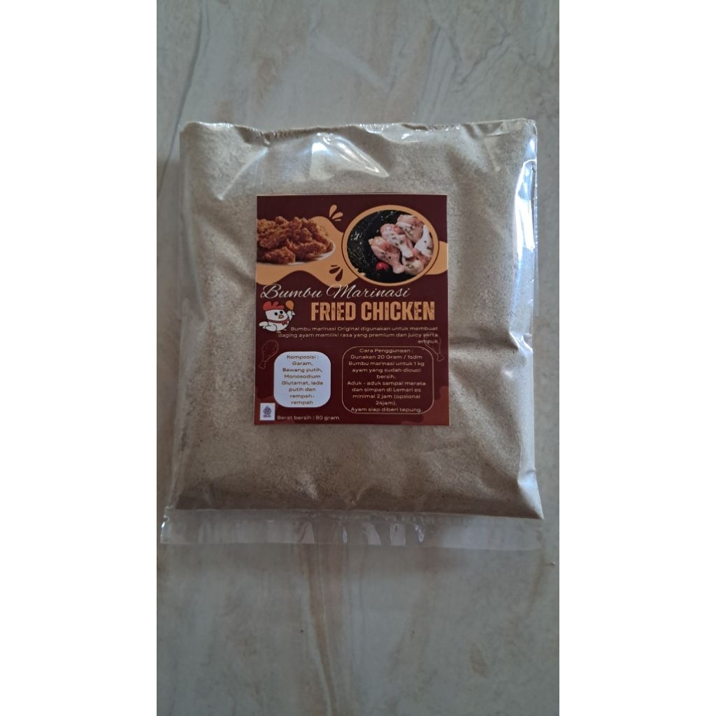 Bumbu Marinasi Fried Chicken