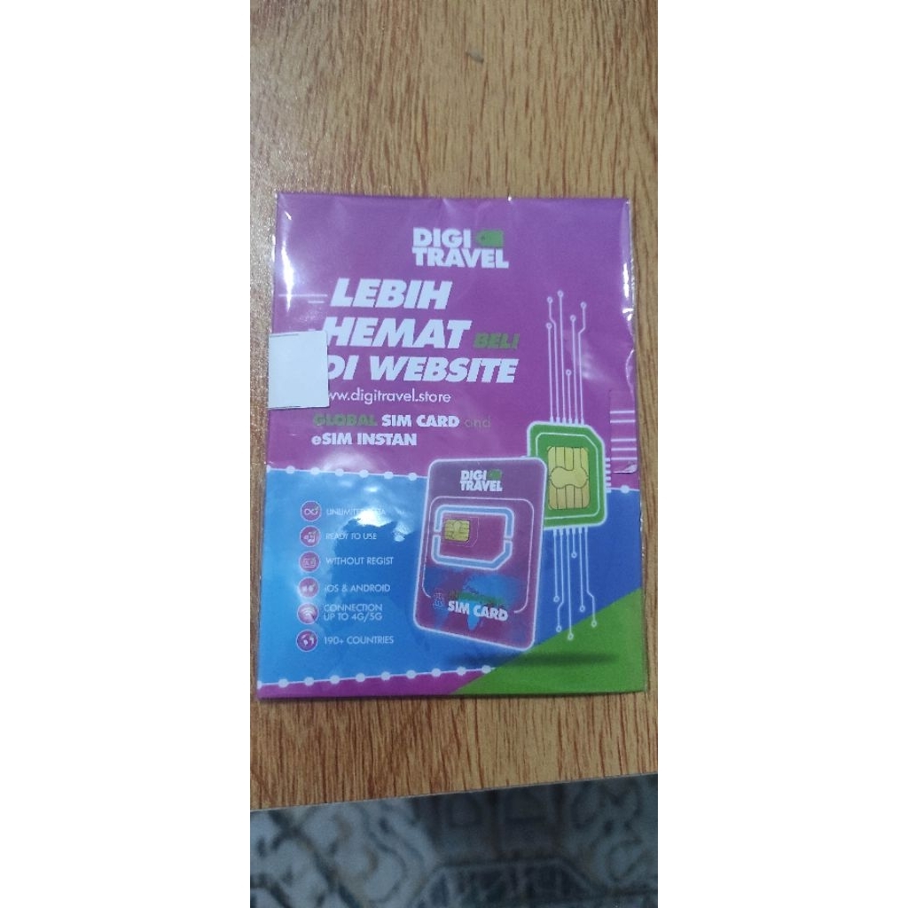 Kartu Digi Travel 20 GB China