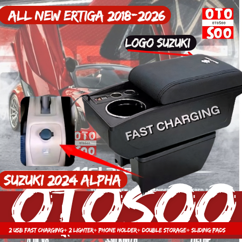 Armrest New Ertiga 2018-2025- ARMREST ALL NEW ERTIGA CONSOLE BOX ARMREST XL7 ERTIGA SPORT; HYBRID