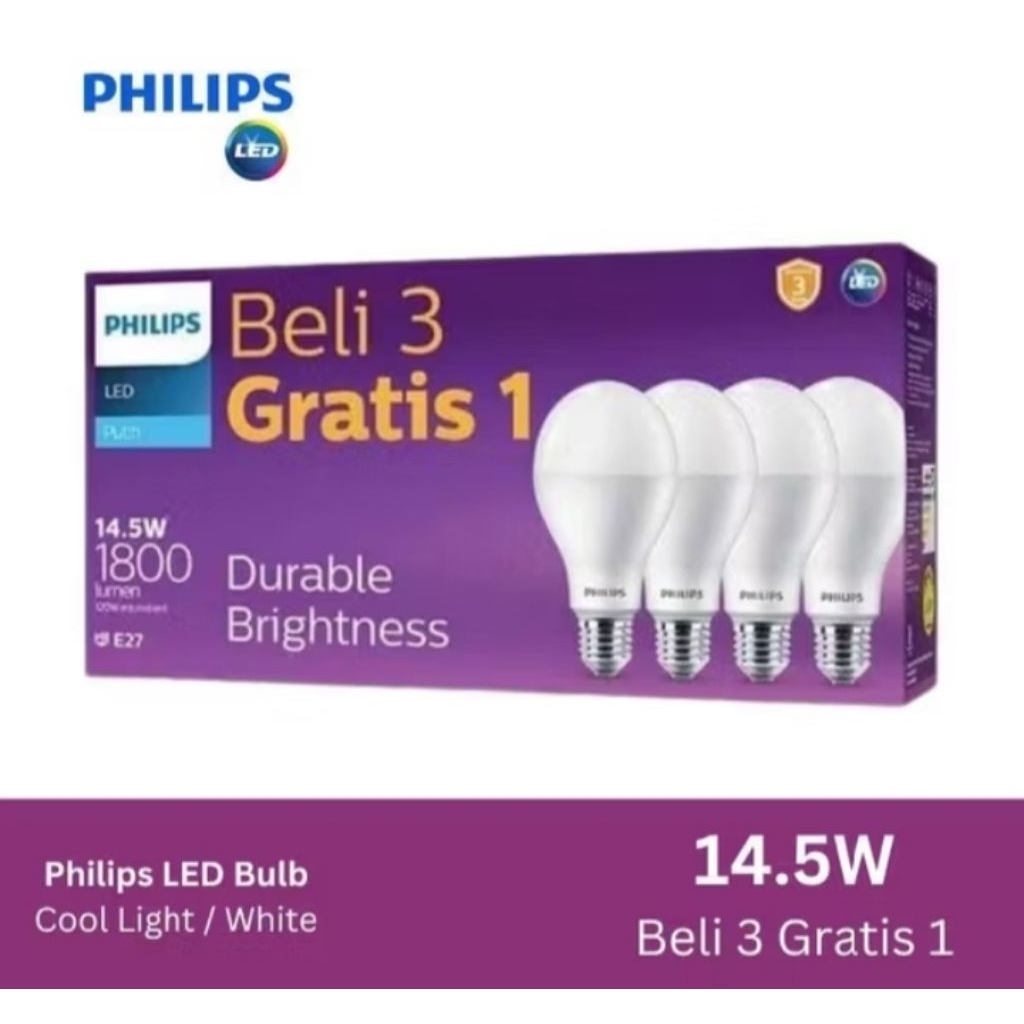 lampu Philips LED 14,5 Watt