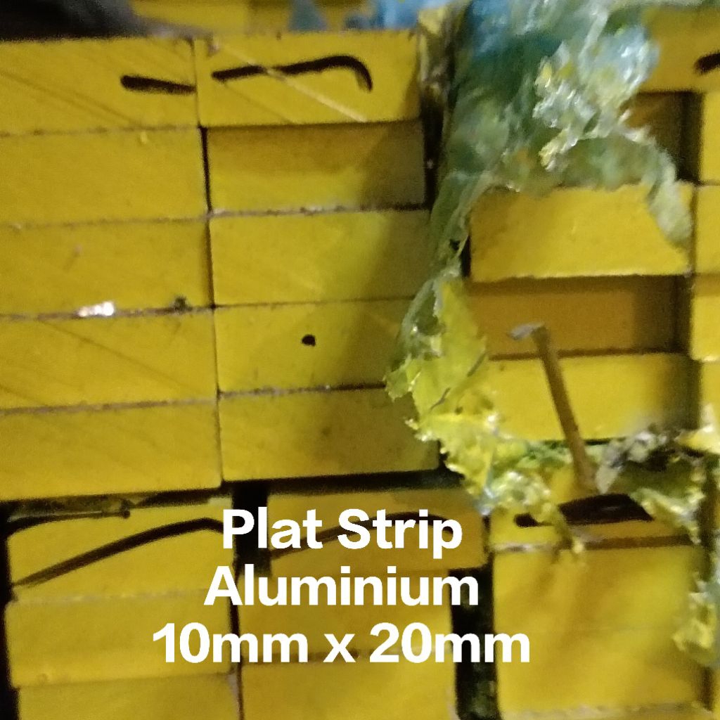 Plat Strip Aluminium 10mm x 20mm x 1200mm
