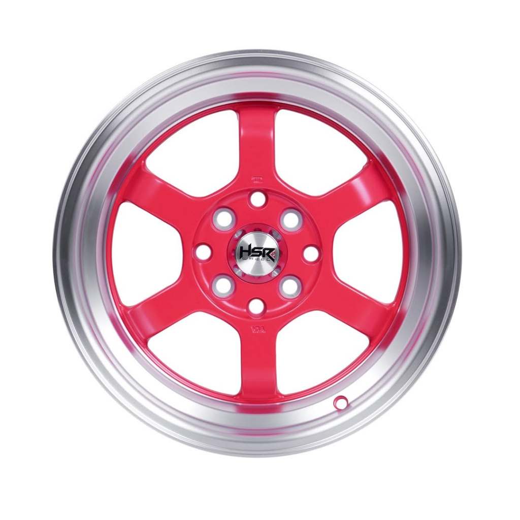 Velg Mobil honda Jazz, Livina, sigra Ring 15 Hsr TOKYO RIFU Warna  FLAT RED MACHINE LIP