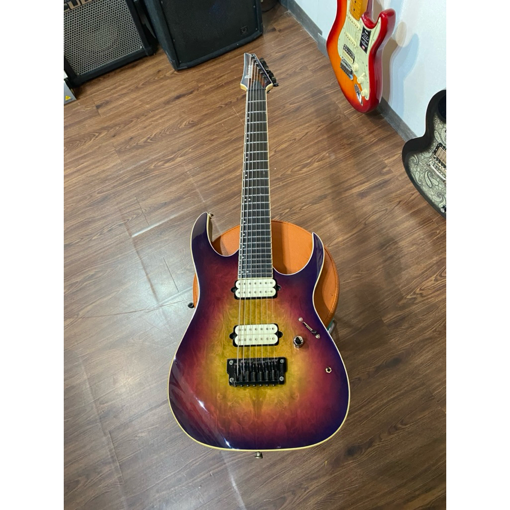 Ibanez RGIX7FDLB-NLB Iron Label 7 String Northern Lights Burst