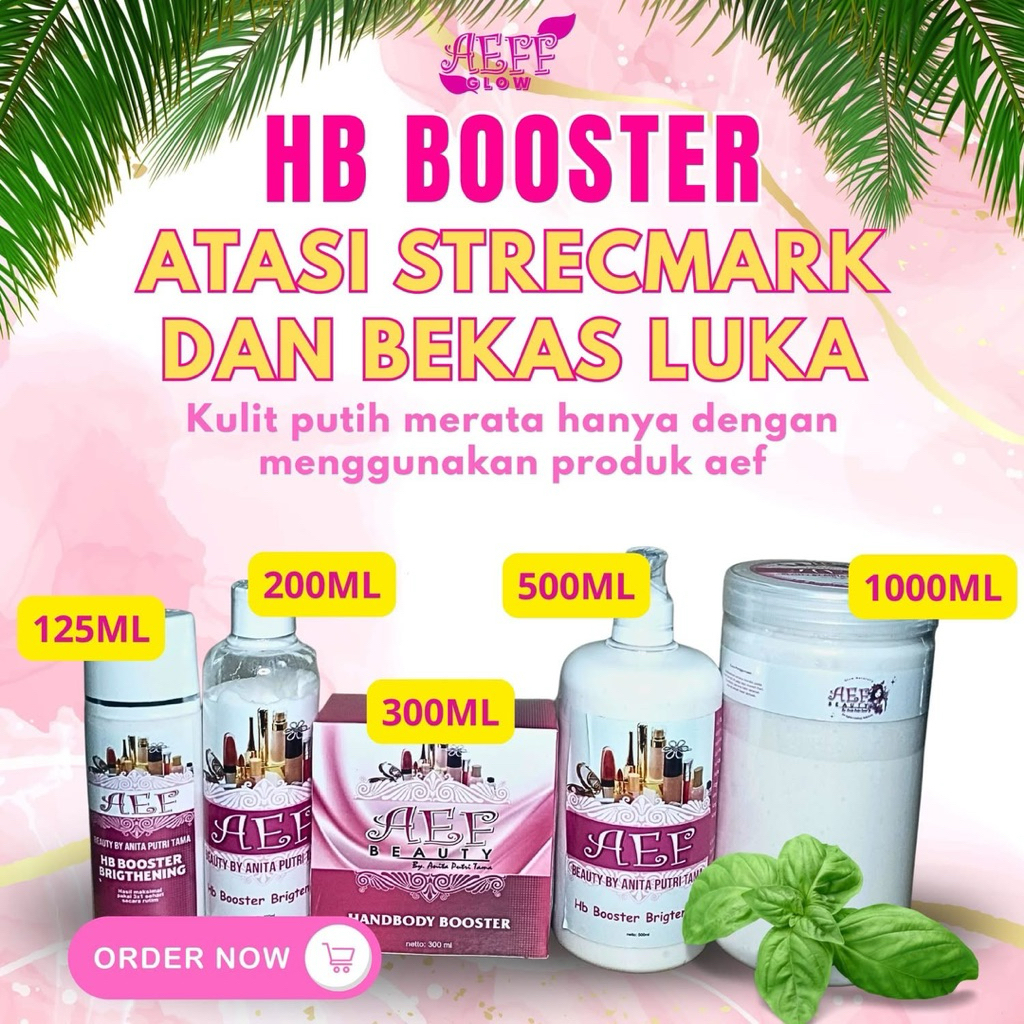 HANDBODY DOSTING AEFF GLOW Semua ukuran