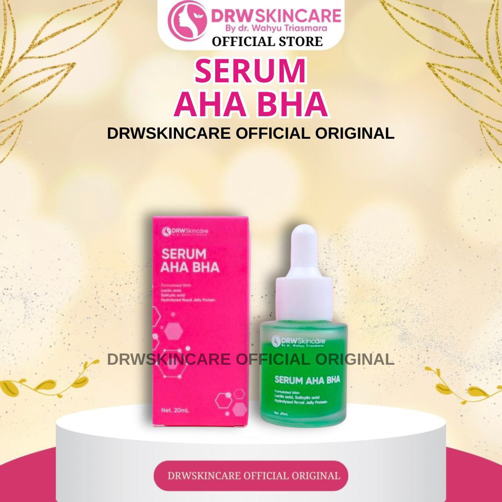 DRW Skincare Serum AHA BHA Jerawat Bekas Jerawat Mencerahkan Wajah