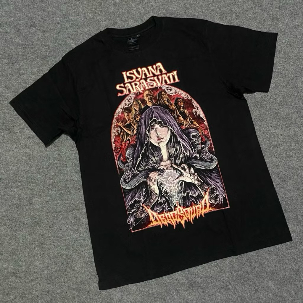 Deadsquad x Isyana Original Kaos Band