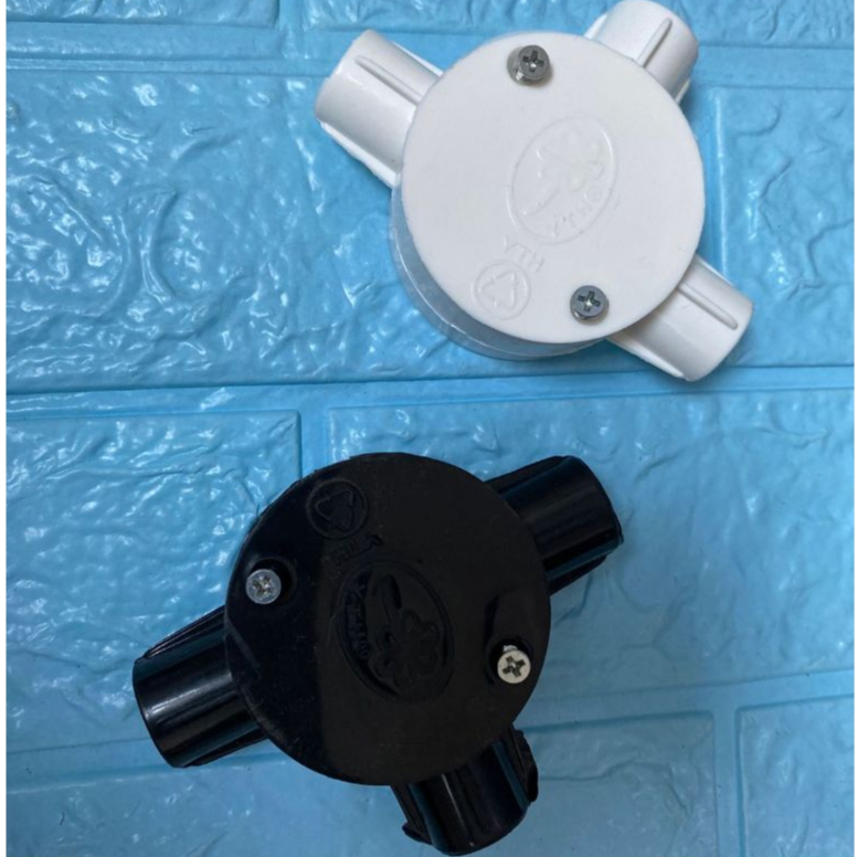 T Dus Putih hitam Baut 5/8 Inch Tdus 20" Cabang 3 Teedus Tidus