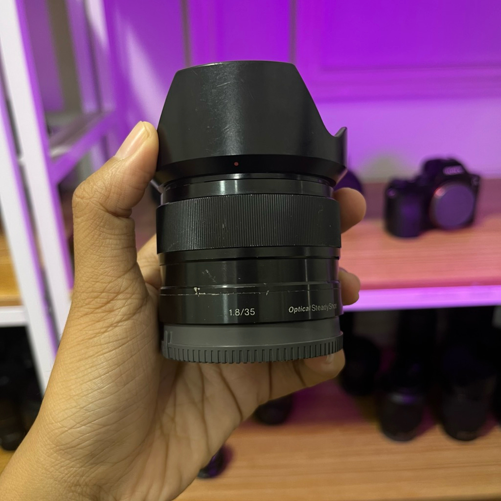 Lensa 35mm f1.8 oss for sony