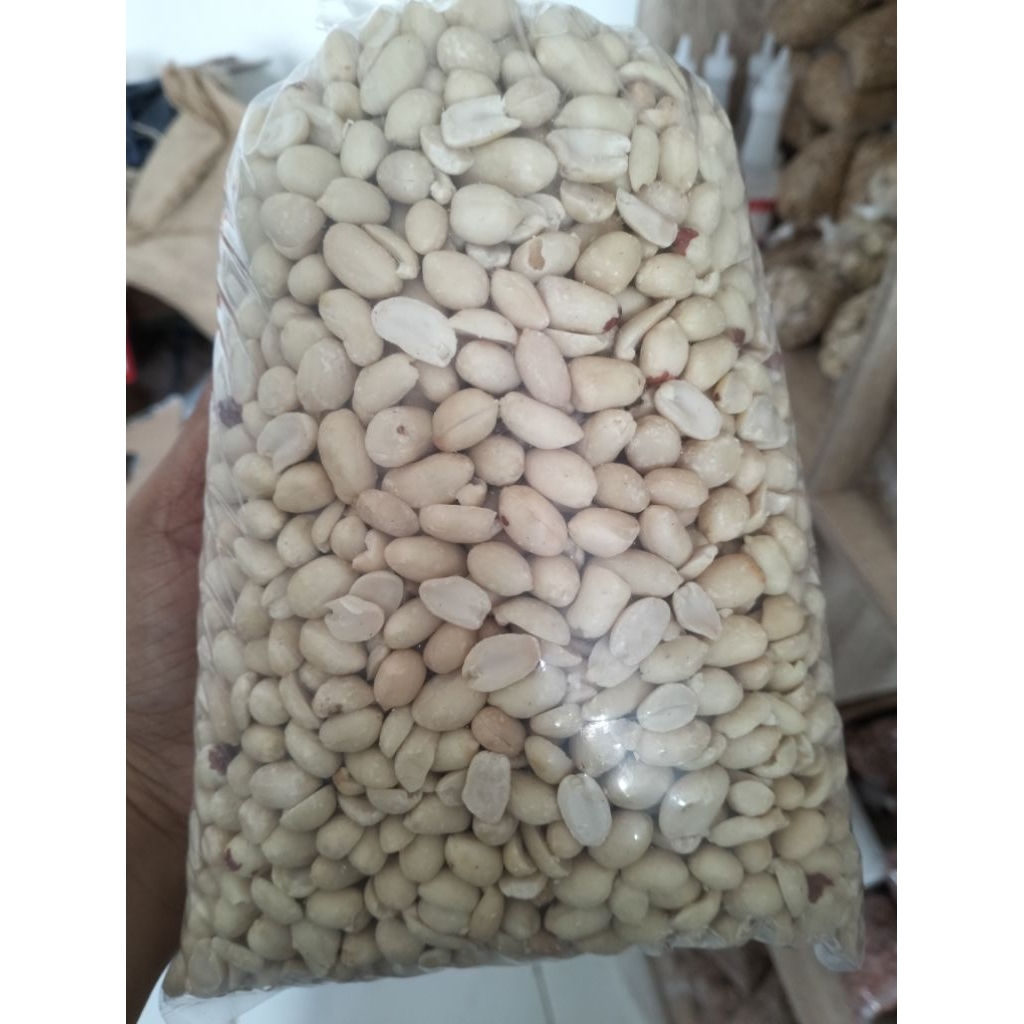 

Kacang kupas kemasan 1/2kg dan 1kg