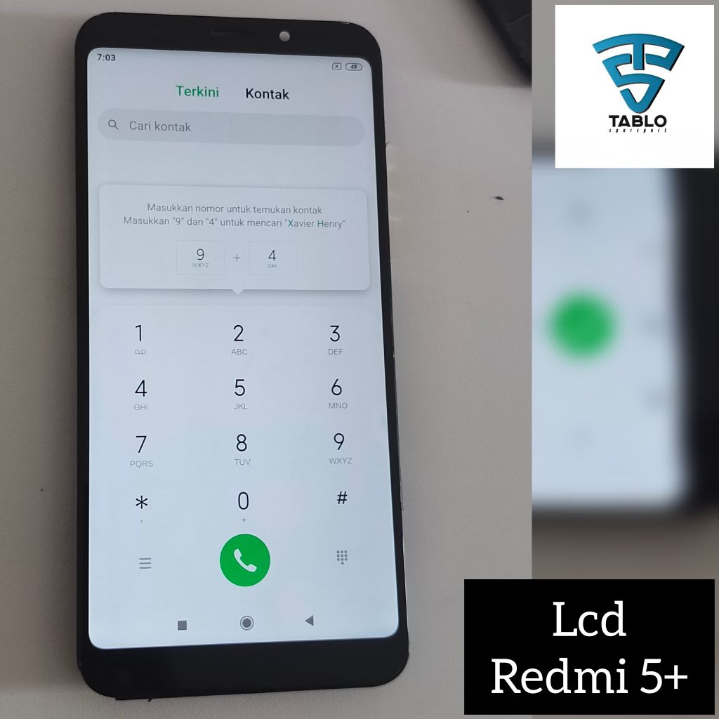 Lcd Touchscreen Xiaomi Redmi 5+ 5 Plus original copotan hp