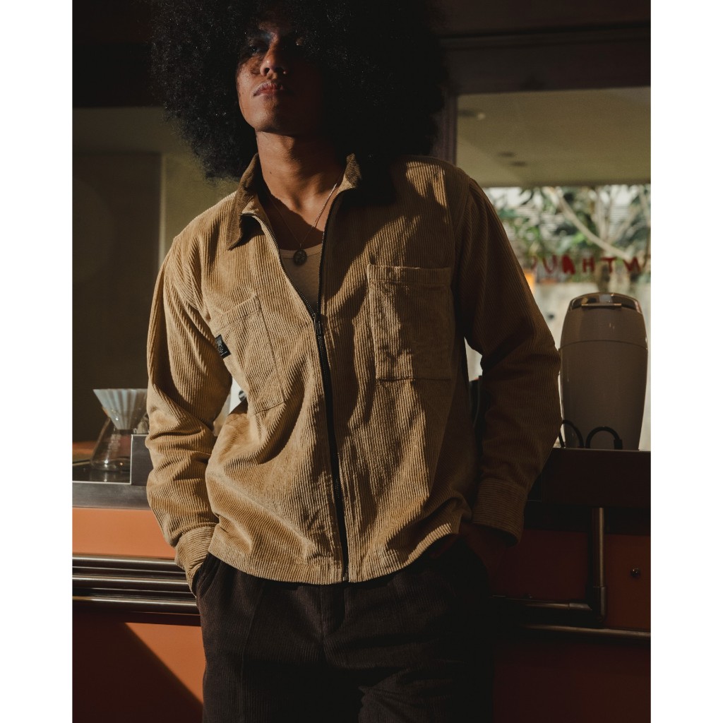 Oxford Society Norham Zipper Jacket Work Jacket Pria