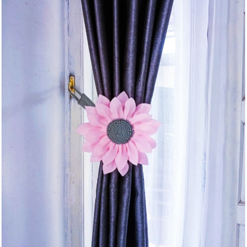 Tali gorden model bunga / Pengikat gorden model bunga / Tali hordeng model bunga / Pengikat hordeng 