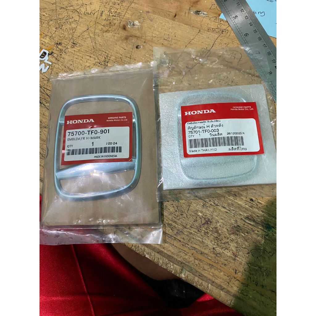SEPASANG DEPAN BELAKANG Logo Honda Emblem Honda Logo Emblem Honda Logo Honda Mobil Original