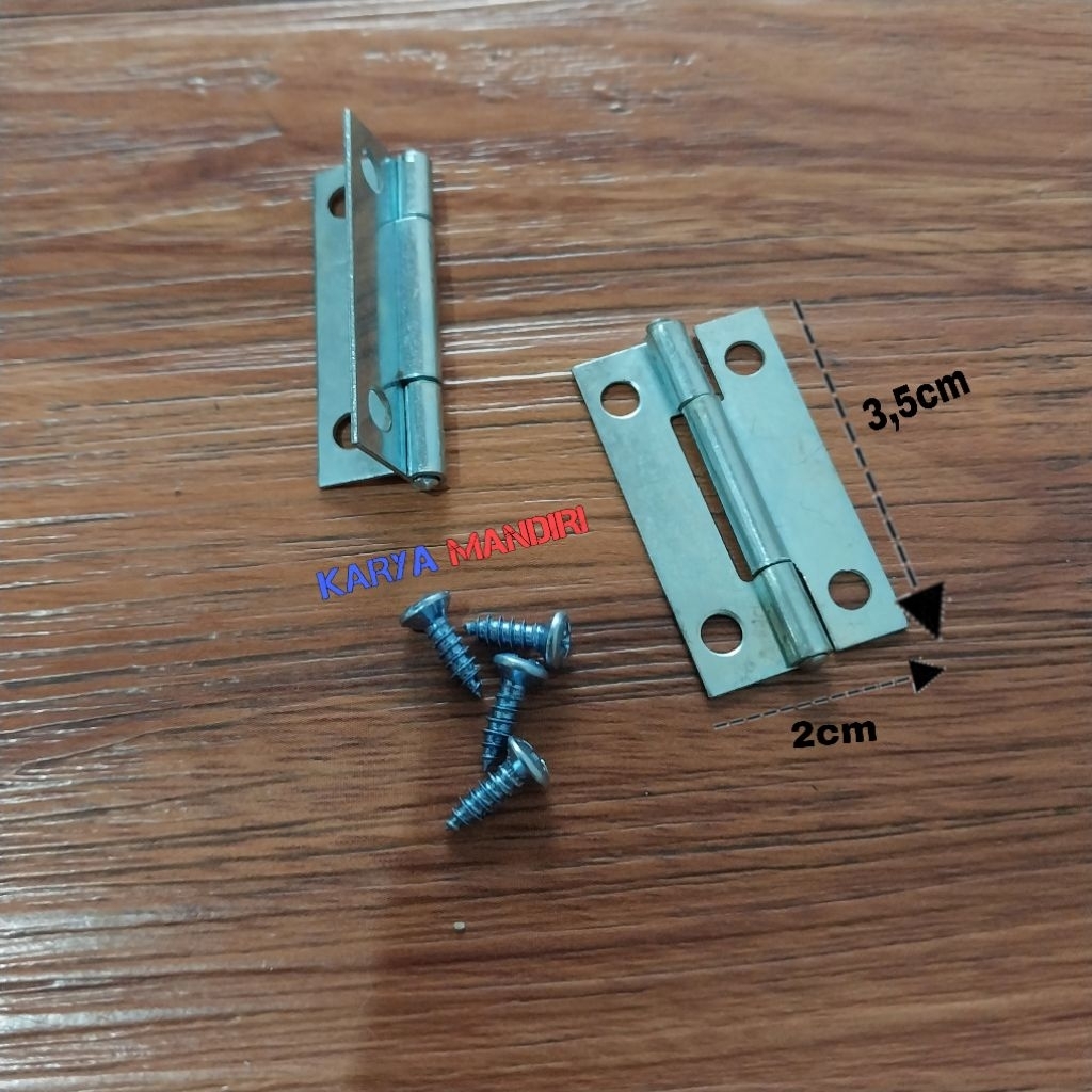 Engsel pintu kupu / engsel lipat / engsel pintu