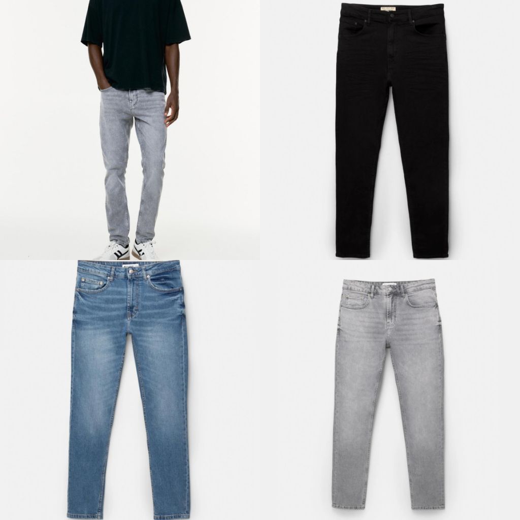 pull & bear jeans slimfit original new