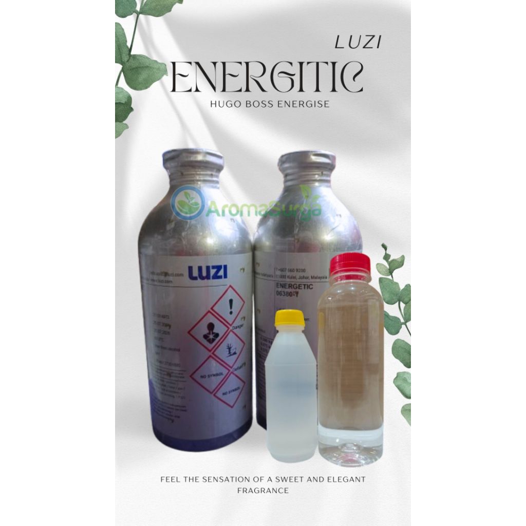 ENERGETIC LUZI | BIBIT PARFUM LUZI 100% ASLI