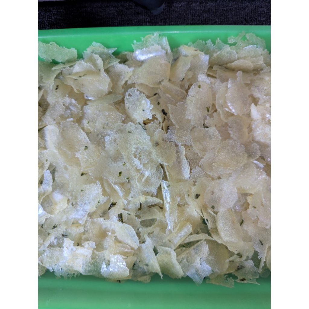 KRIPIK OPAK SAMIER MENTAH KECIL2 DARI SINGKONG ASLI 1kg