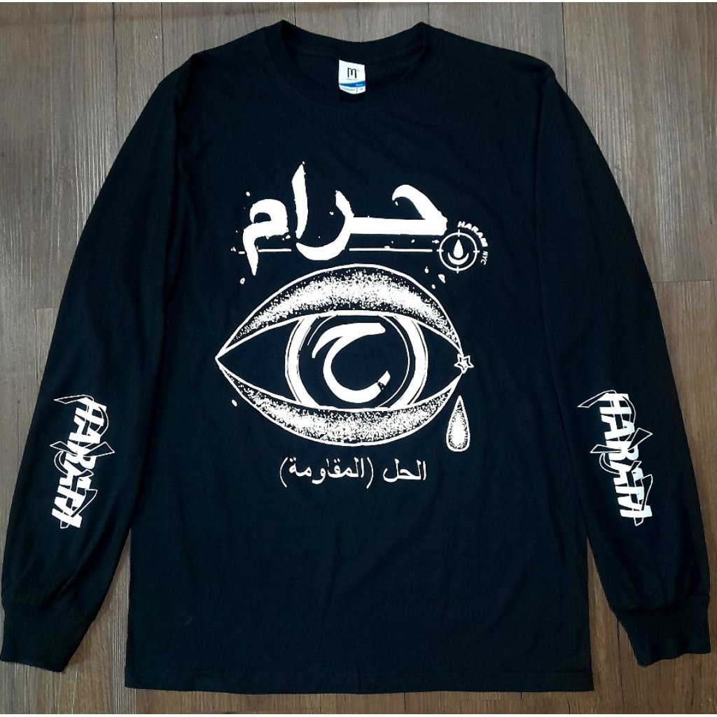 Long Sleeve HARAM HARDCORE /kaos band/kaos musik/bootleg