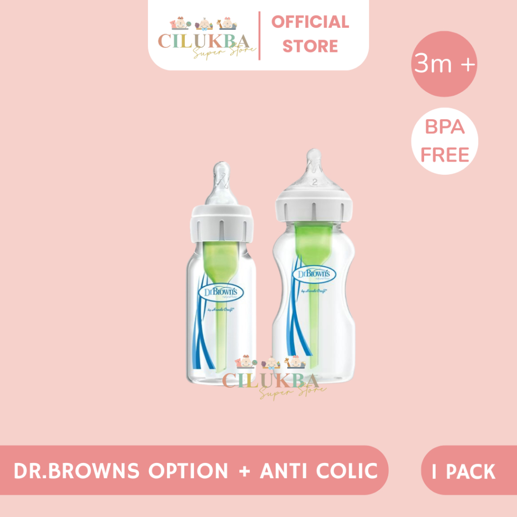 DR.BROWNS OPTIONS+ BOTTLE | BOTOL SUSU | BOTOL DOT | BOTOL SUSU BAYI | BOTOL DOT BAYI