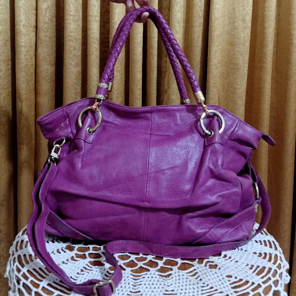 Ssamzie Market Kulit Asli Lengkap Tali Shoulder dan Sling