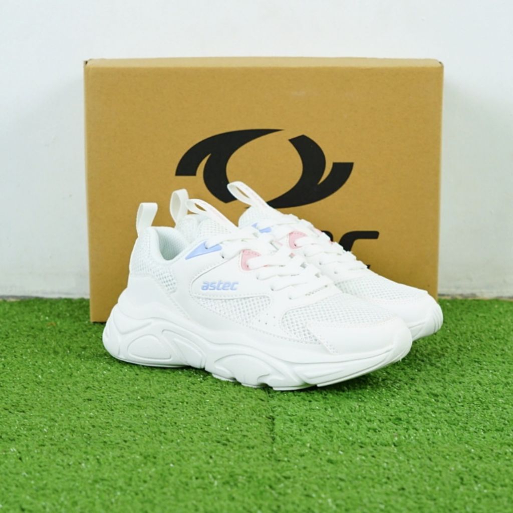 Sepatu Lari Astec Kosovo White Original