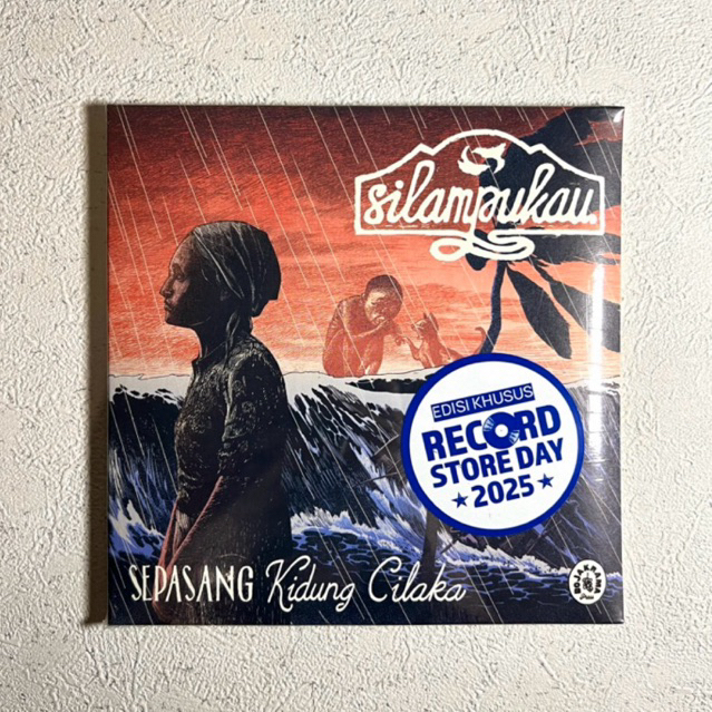 Silampukau - Sepasang Kidung Cilaka Vinyl Black Edition 7”