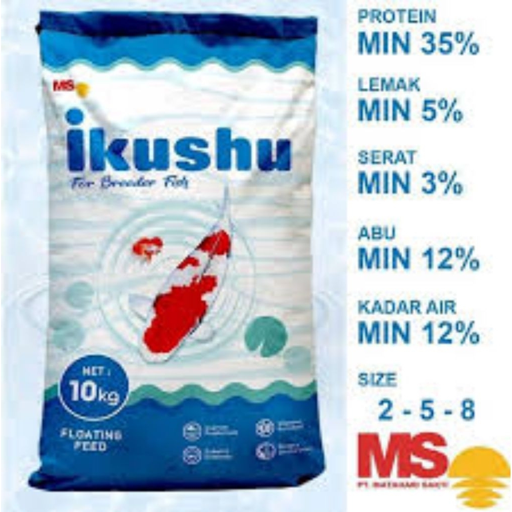 pakan koi ikushu 10 kg
