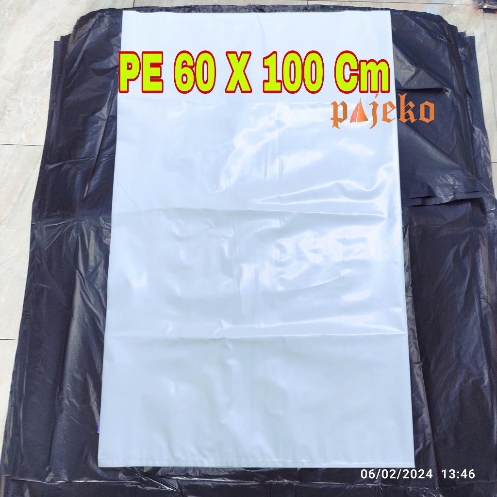 Kantong Plastik Sampah Putih 60 x 100 Cm Kantong Plastik 60 x 100 Cm , Kantong Sampah 60 x 100 Cm