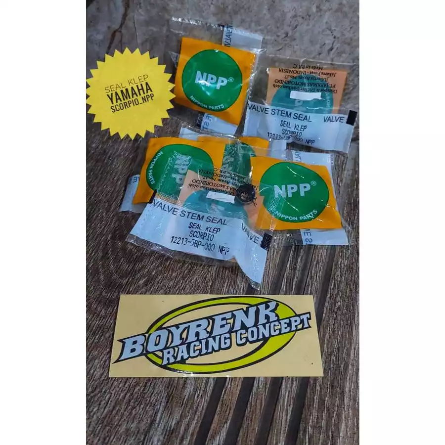 SEAL KLEP SIL KLEP SCORPIO KODE 5BP NPP - BOYRENK RACING